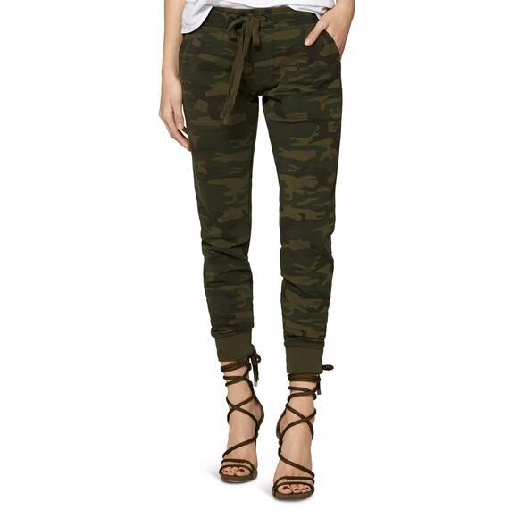 Sanctuary Peace Brigade Camo Drawstring Jogger Pants Size XS NWT - Picture 1 of 6